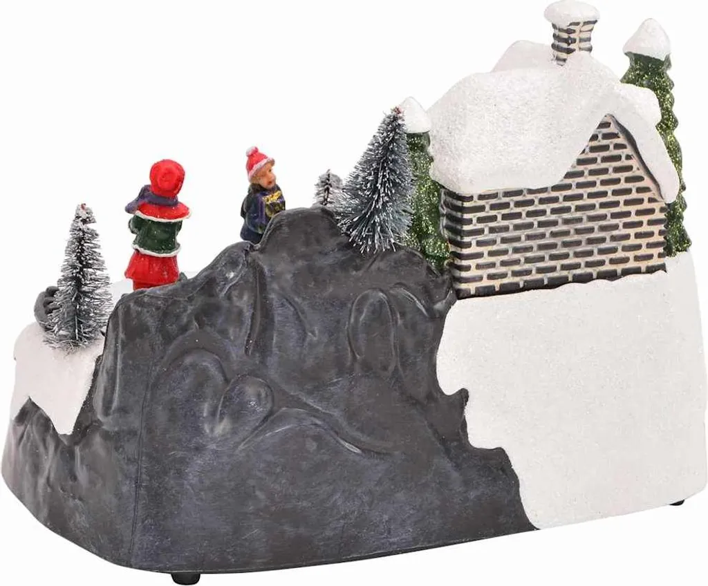Petite Table de Noël Multicolore Résistante en Plastique de 16 cm - 4