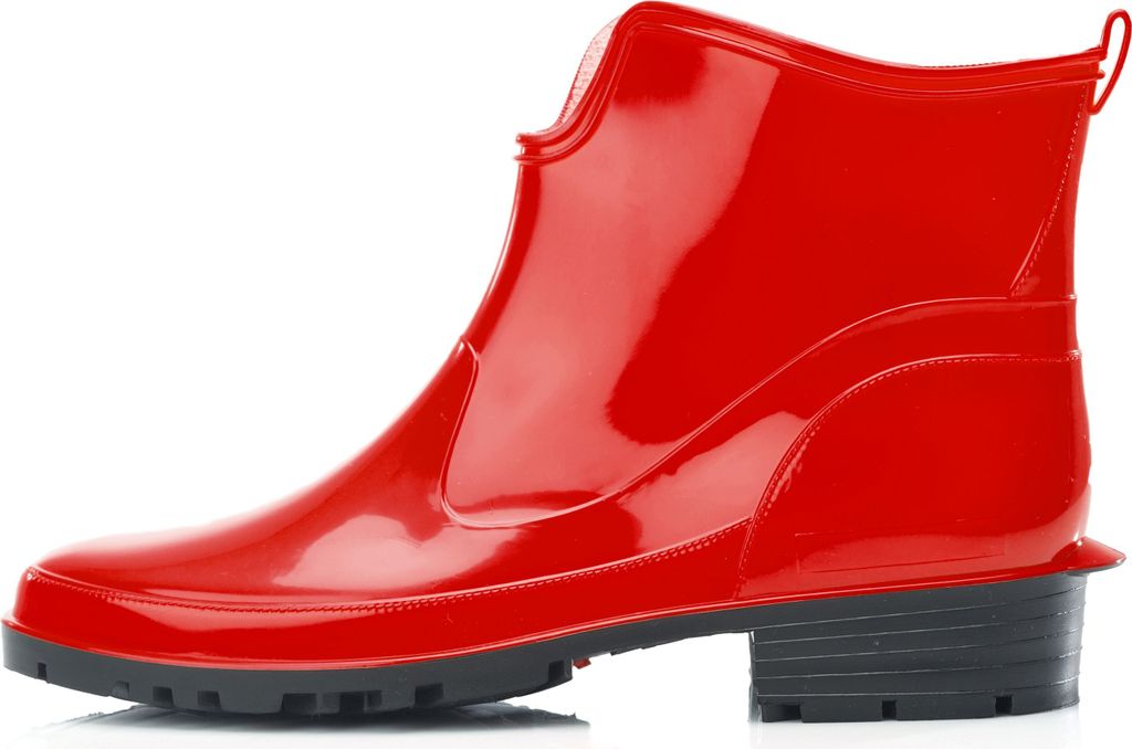 Ladeheid Damen Kurze Gummistiefel LA-930 (Rot, 36)