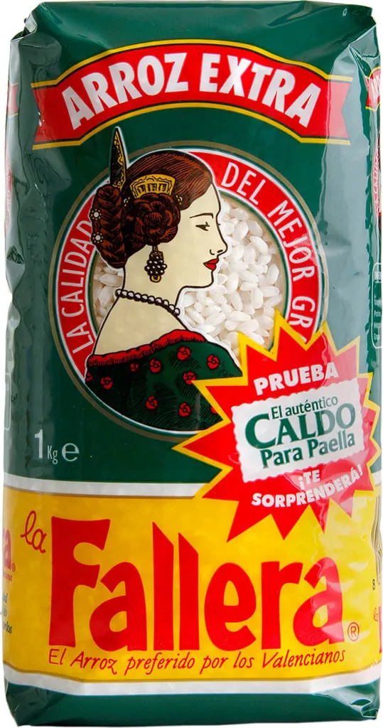 Riz à paella espagnol original 1 kg - grain rond naturel de Valence