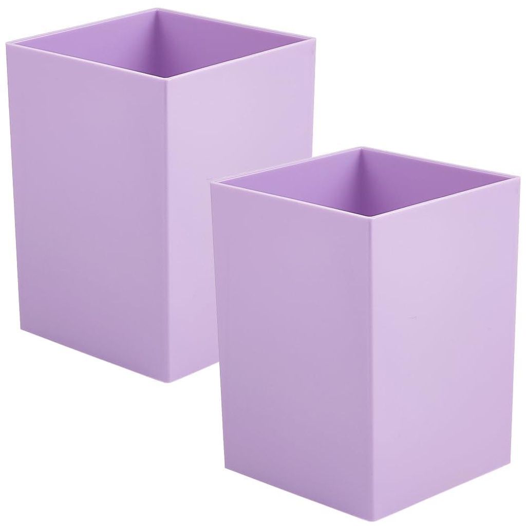 Set aus 2 Stiftehaltern, Make-up-Pinselhaltern, Schreibtisch-Organizern, Aufbewahrungsboxen und Etuis im skandinavischen Design – ideal für Schu...