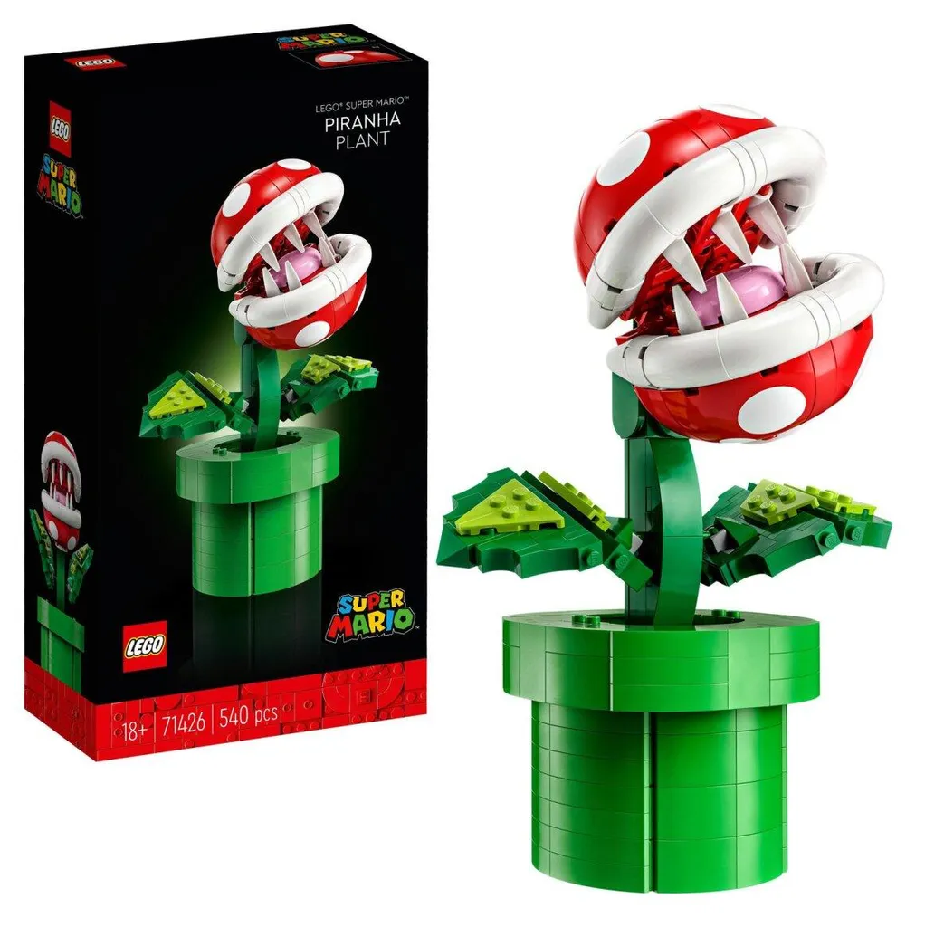 LEGO Super Mario 71426 La Plante Piranha - Kit de Construction Adulte