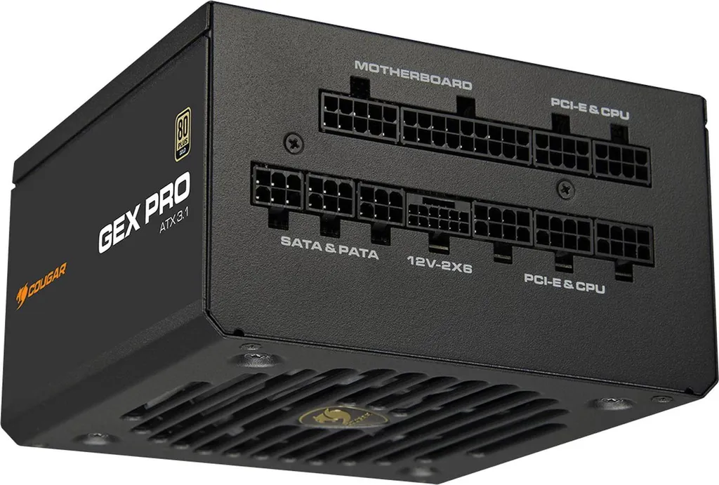 Cougar GEX650 Alimentatore Gaming 650W 80 Plus Gold Nero - Fully Modular - 4