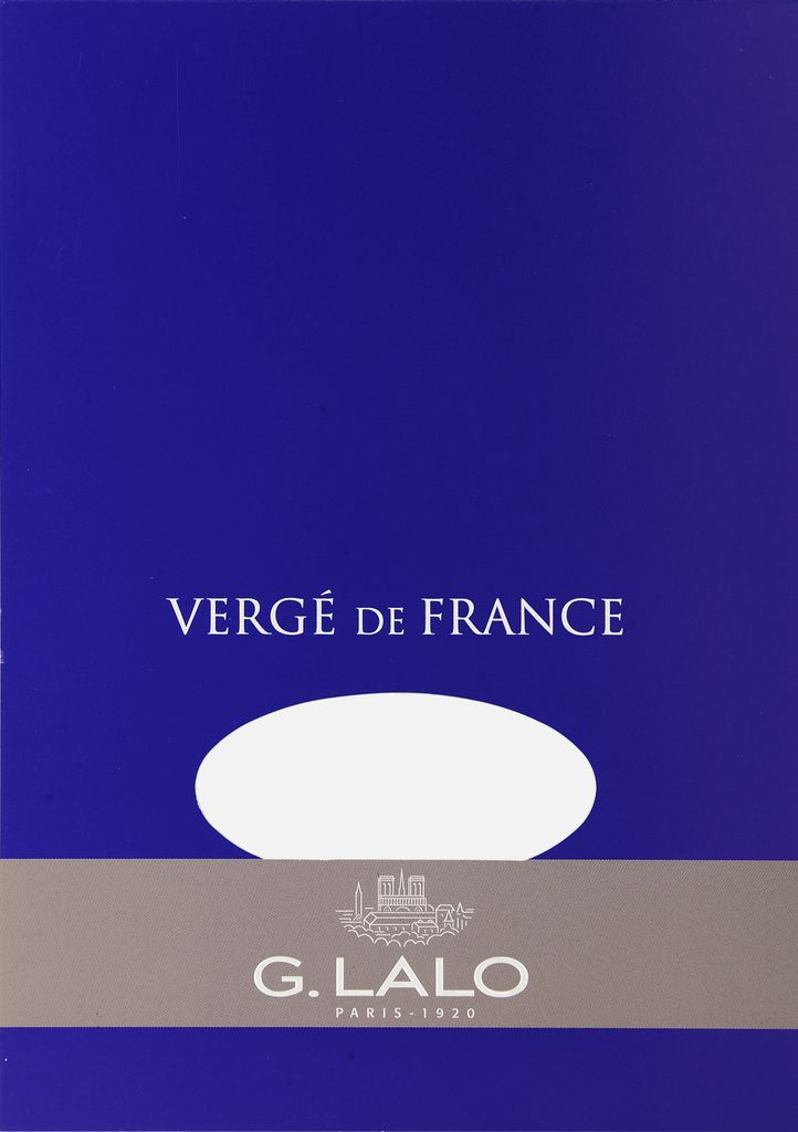 G.Lalo 5x Lalo, Block 25% Hadern DIN A5, 50 Blatt,100g - Weiß 11400L