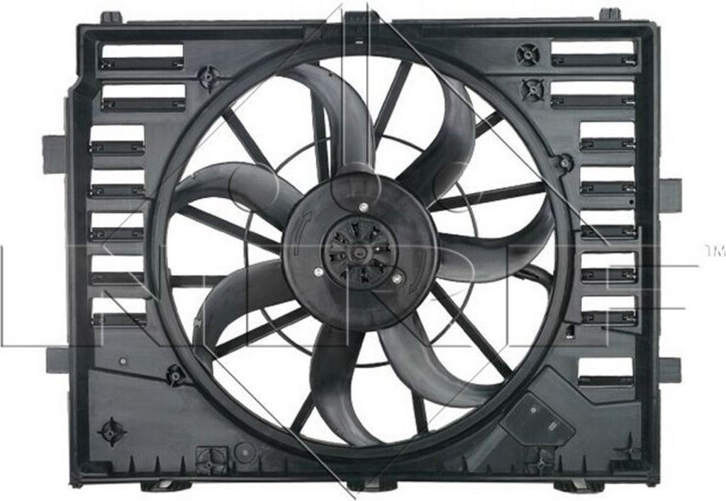 NRF 47859 - OE 7P0121203C Kühlerlüfter für Touareg (7P)