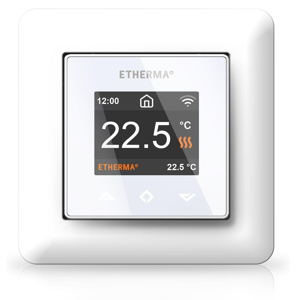 Etherma Thermostaat eTOUCH-PRO-1-W Productafbeelding 