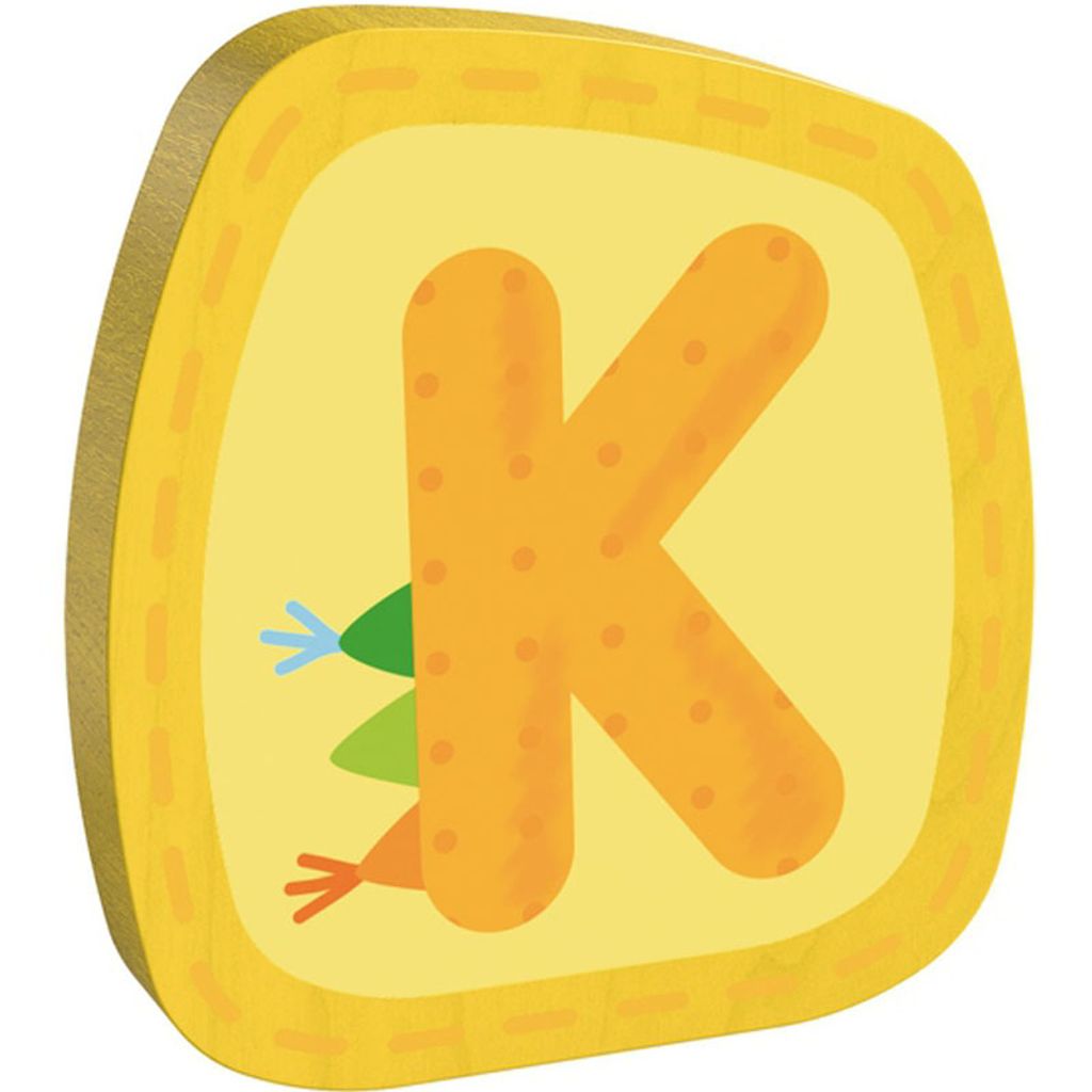 HABA Holzbuchstabe K, Buchstaben, Türschild, Wand, Produktbild 
