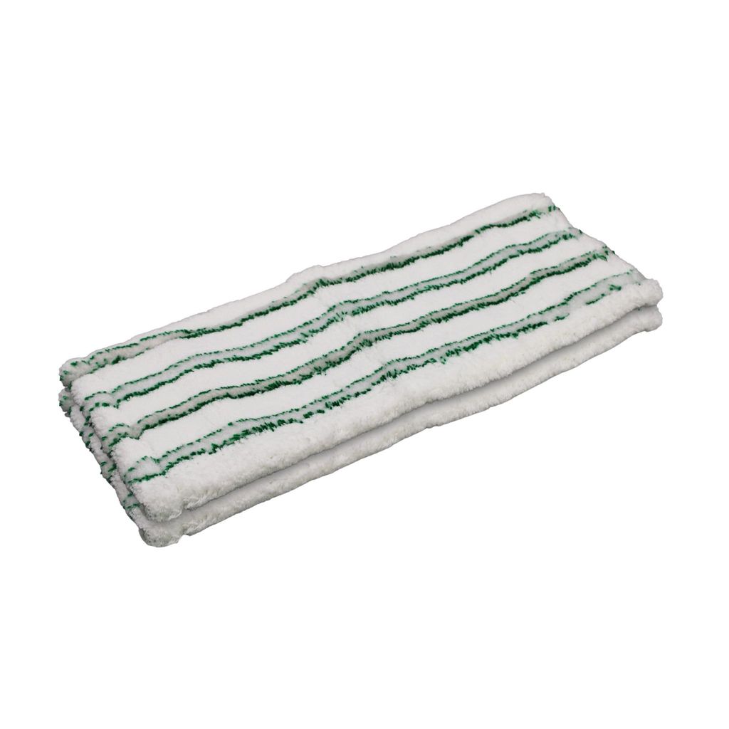 Wischmopp Profi Mikrofaser Wischmopp -Wischbezug für höchste Reinigungsansprüche, Grün, 50cm, 2er