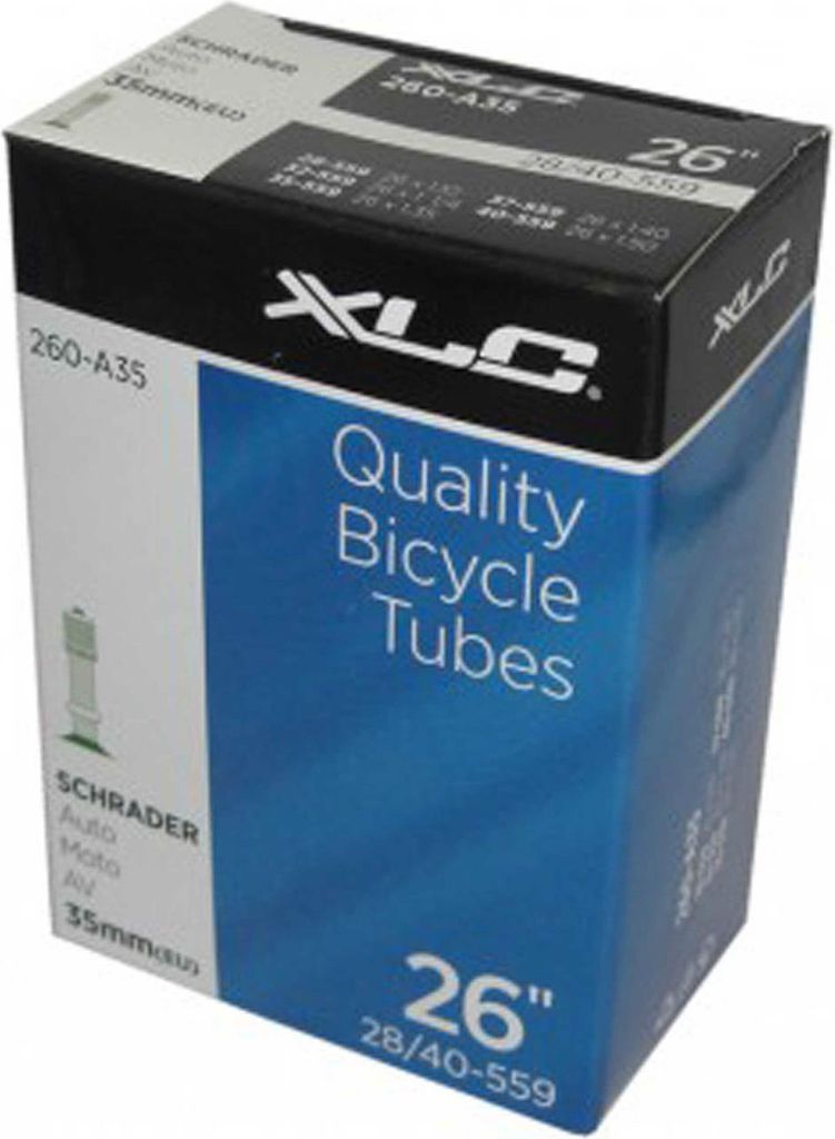 XLC Fahrradschlauch 26 x1.0/1.5 25/40-559 AV 35 mm