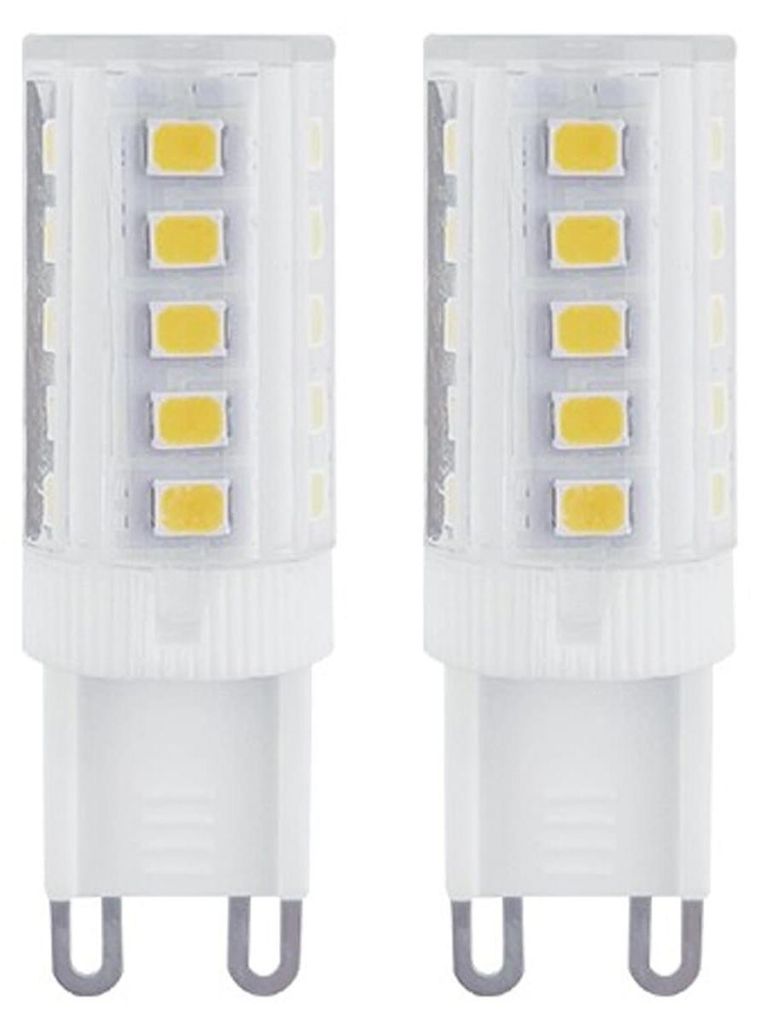 VITO G9 LED Kapsellampe 4W 456lm 2700K 240V 16mm 2 Stück