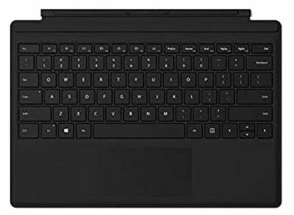 Microsoft Surface Go Type Cover, Trackpad, Microsoft, Surface Go 2 Surface Go, Schwarz, Mikrofaser, Andocken