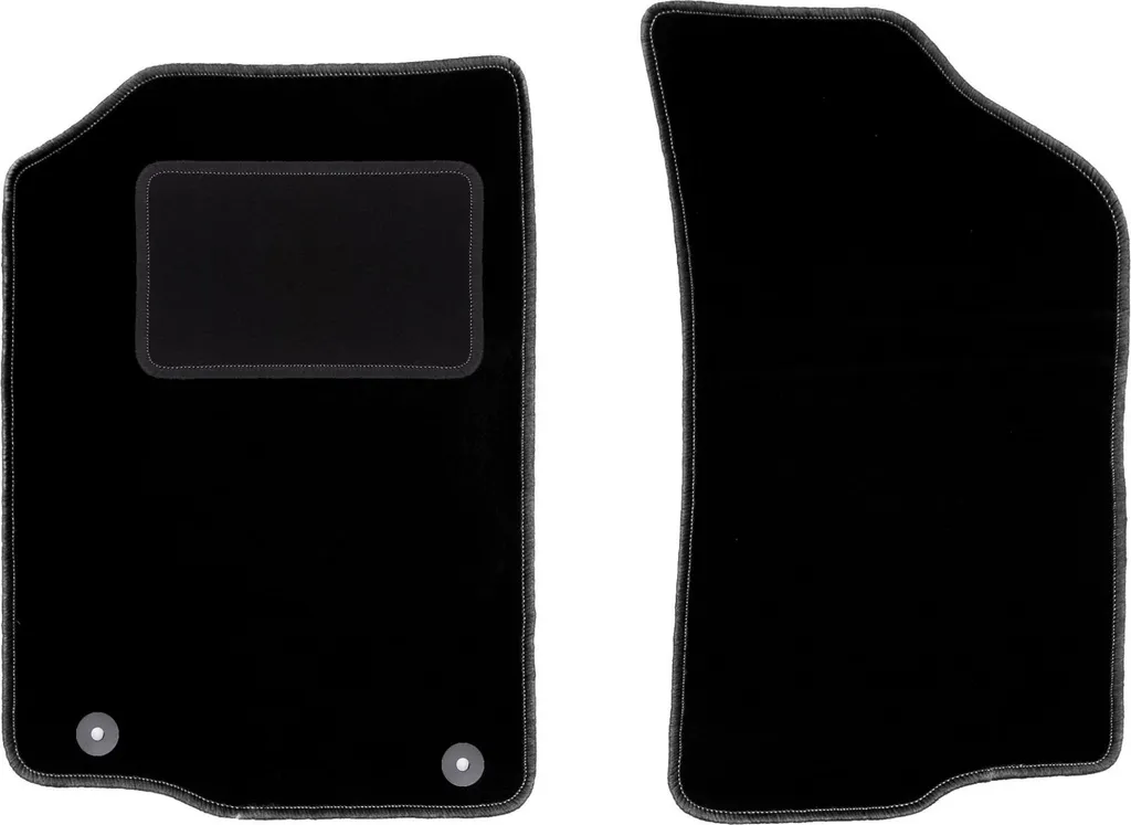 Tappetini VW Scirocco II (1981-1992) - Set Velluto Nero su Misura
