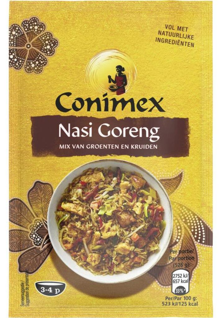 Conimex Mix Nasi Goreng 37g – Mélange d'assaisonnements Image du produit 