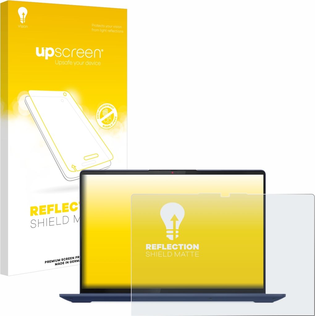 upscreen Schutzfolie für Lenovo IdeaPad Flex 5 Gen 8 16" Displayschutz Displayschutzfolie Folie Matt Entspiegelungsfolie