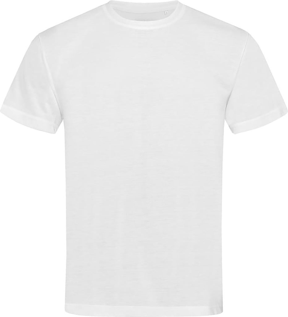 Stedman Herren Active Baumwolle Touch T-shirt AB350 (L) (Weiß)