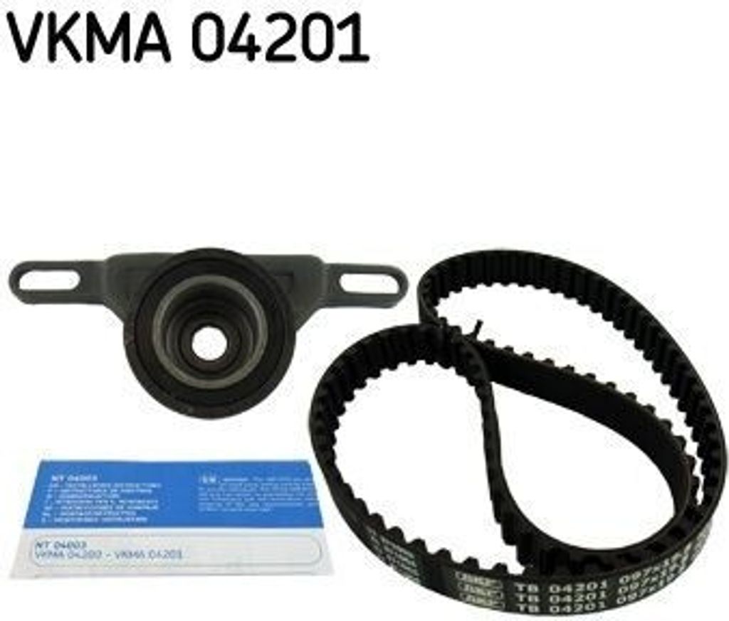 SKF VKMA 04201 Zahnriemensatz für FORD FIESTA III (GFJ) 97-Zähne