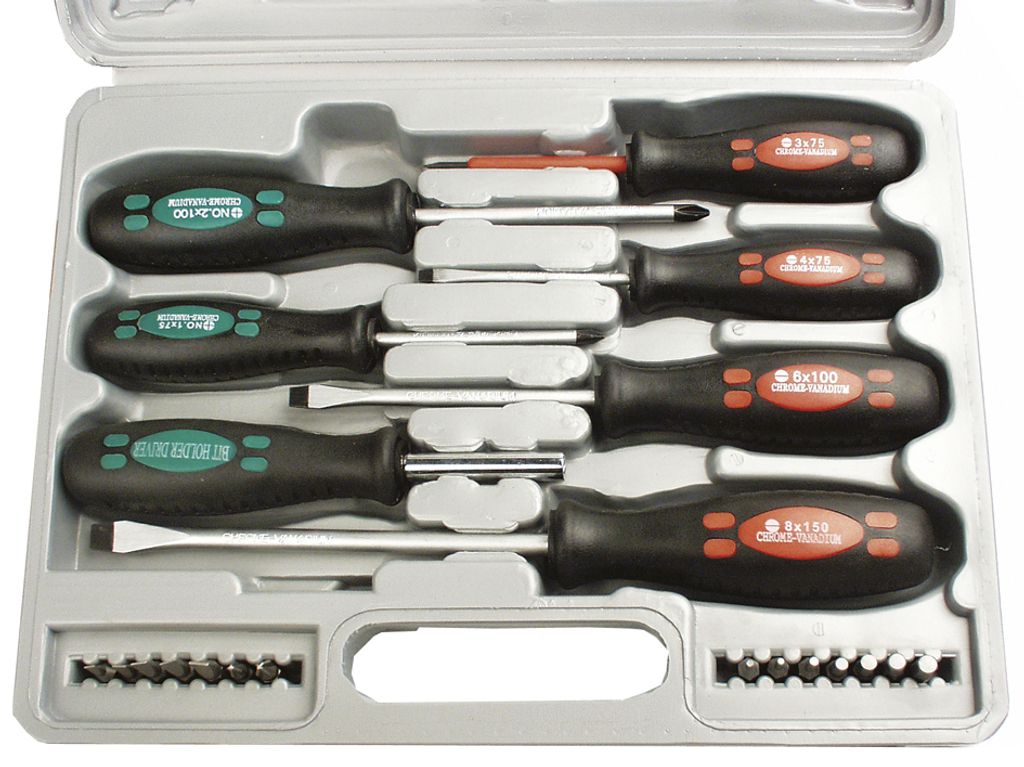 Brüder Mannesmann 21-tlg. Schraubendrehersatz Produktbild 