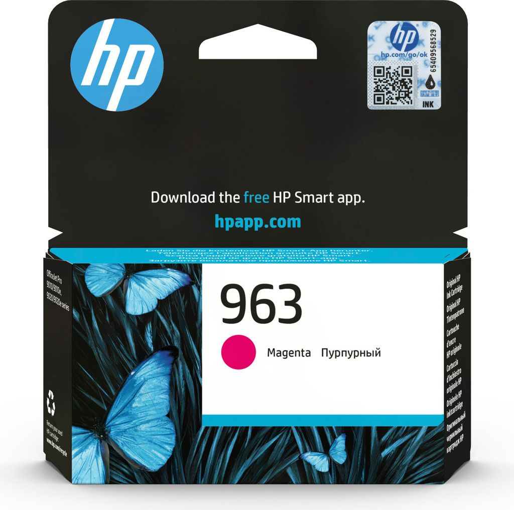 HP Ink Cartridge 963/Magenta/700 stran Obrázek produktu 