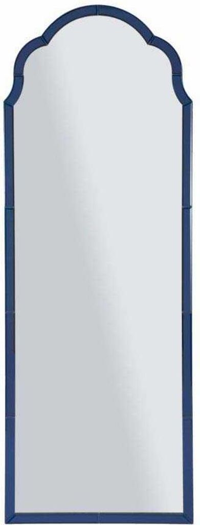 FURNLUX Wandspiegel Tangier Blau 55cm / Hauptfarbe: Blau / Abmessungen: 55 x 150 x 2 cm