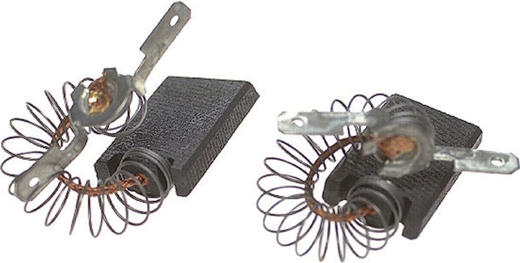 Kohlen 15x5x27mm 4,8mmAMP passend für Miele 1689370 für Waschmaschine Waschtrockner Mangel