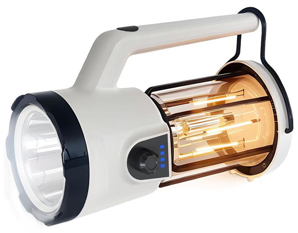 LED Taschenlampe und Camping Laterne 2-in-1, Produktbild 