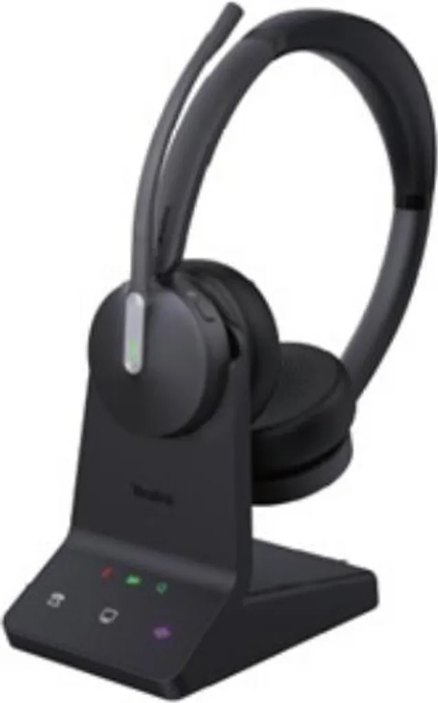 Casque Yealink WH64 Dual filaire sans fil noir pour appels et musique