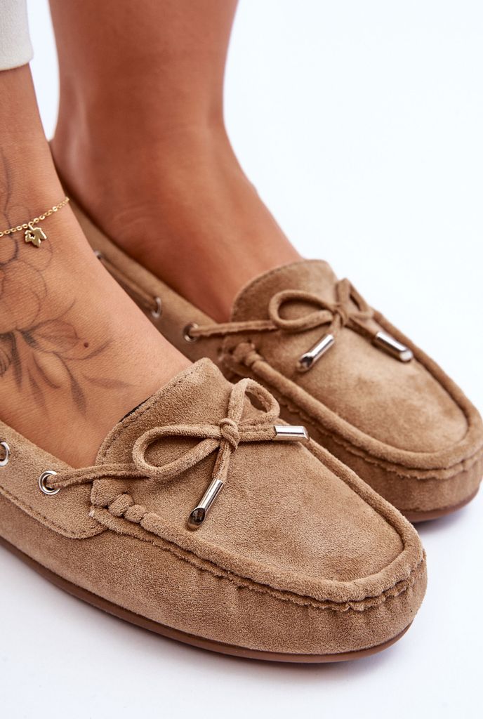 Damen Wildleder Mokassins Braun Si Passione 37 Produktbild 9