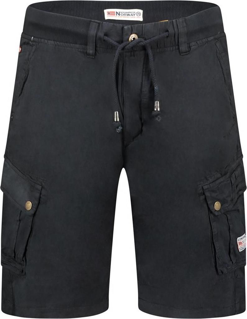 Geographical Norway Herren Shorts Schwarz SY1621H/GN-Black Grösse XL