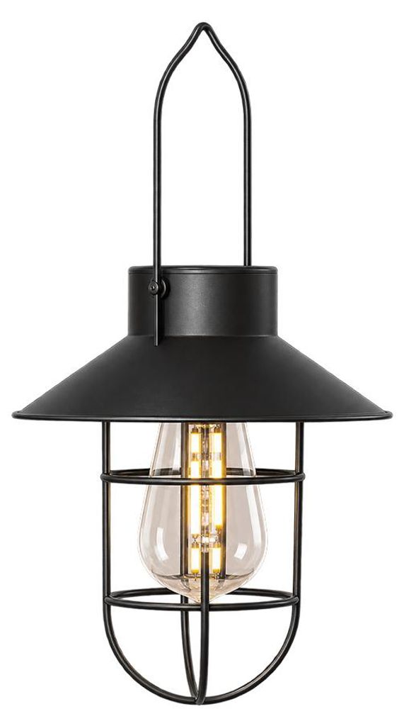 Star Trading Solar Laterne Cage Schwarz , 7 lm , Produktbild 