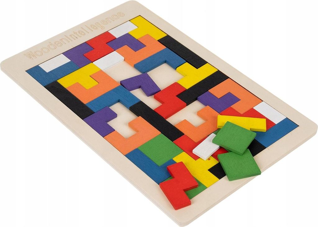Dřevěné puzzle/tetris Kruzzel 22667 Obrázek produktu 