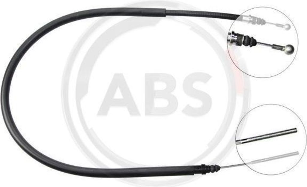 A.B.S. K16517 Seilzug, Handbremse OE 4745Y8 kompatibel mit C8, Ulysse, Phedra, 807