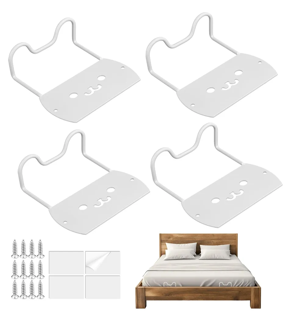 Fixations matelas antidérapantes solides avec adhésif double face