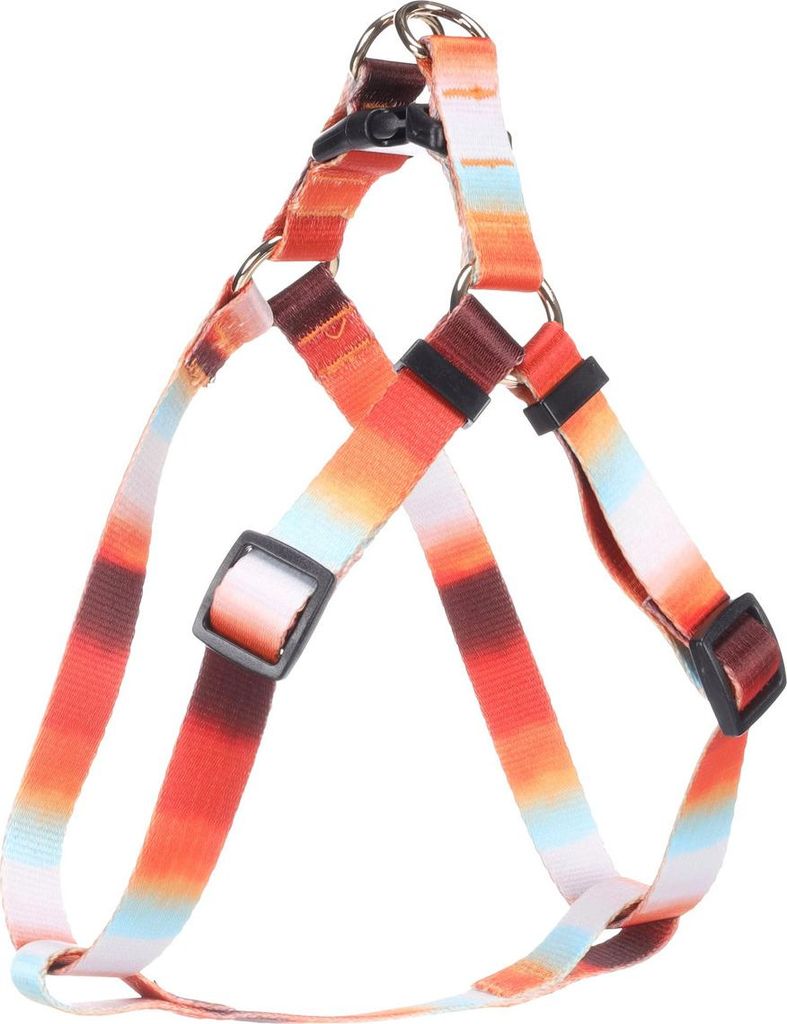 Flamingo Geschirr Naja bunt, Größe: M / Breite: 20 mm