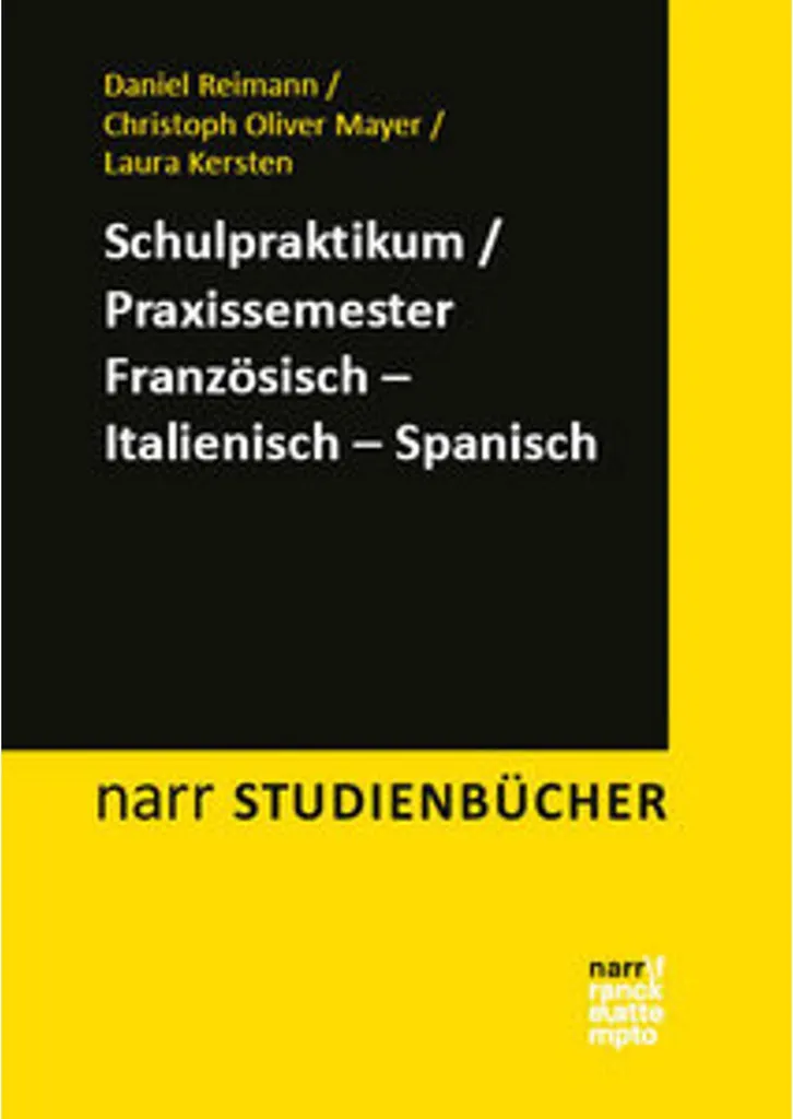 Manuel de Didactique Langues Romanes pour Stage et Praxissemester Pro