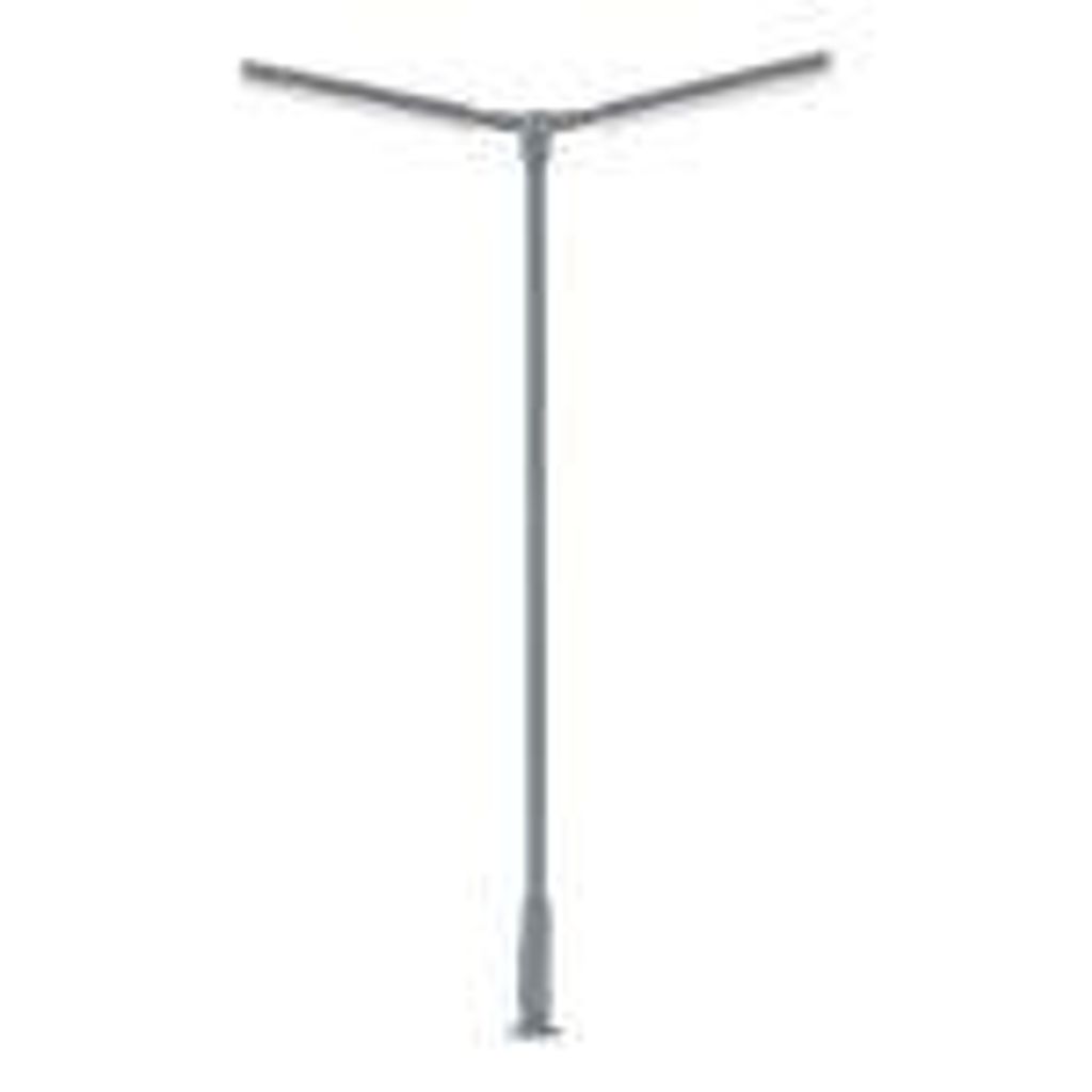 Faller 180222 LED Kreuzmastleuchte zweiarmig kaltweiß H0