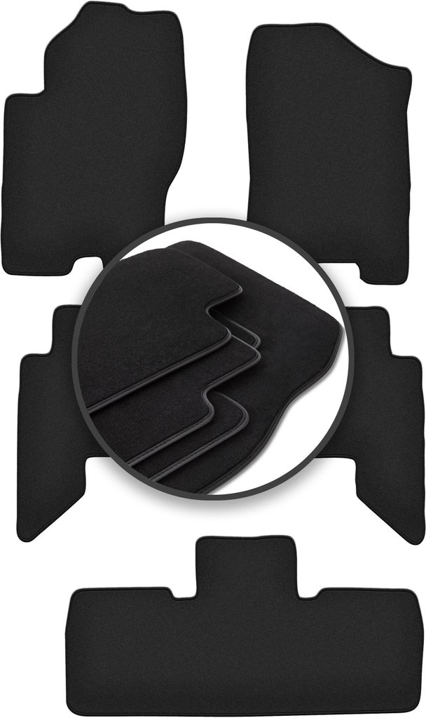 Premium Automatten für: Nissan Pathfinder 7-Sitzer (vor Facelift) (2005-2010)