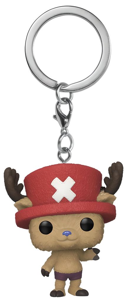 One Piece POP! Portachiavi in vinile 4 cm Chopper Display Immagine del prodotto 