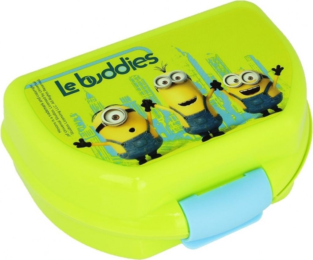 Minions Butterbrotdose Pausenbox Schule Frühstück Produktbild 
