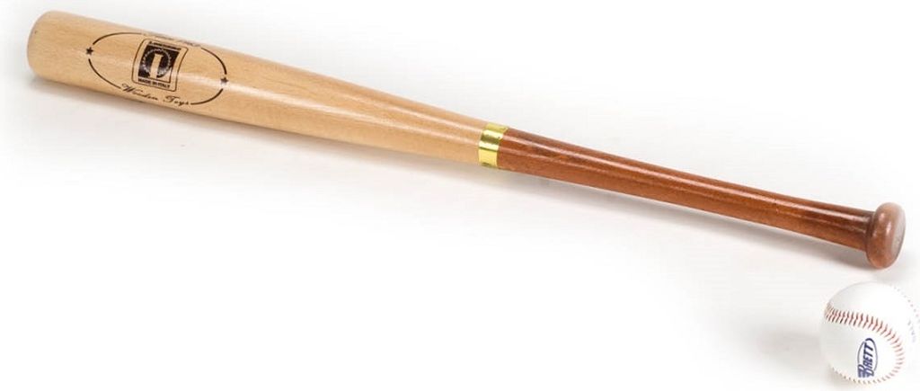 Baseballschläger LUCIO LONDERO 770 Buche hell-dunkel + Ball Produktbild 