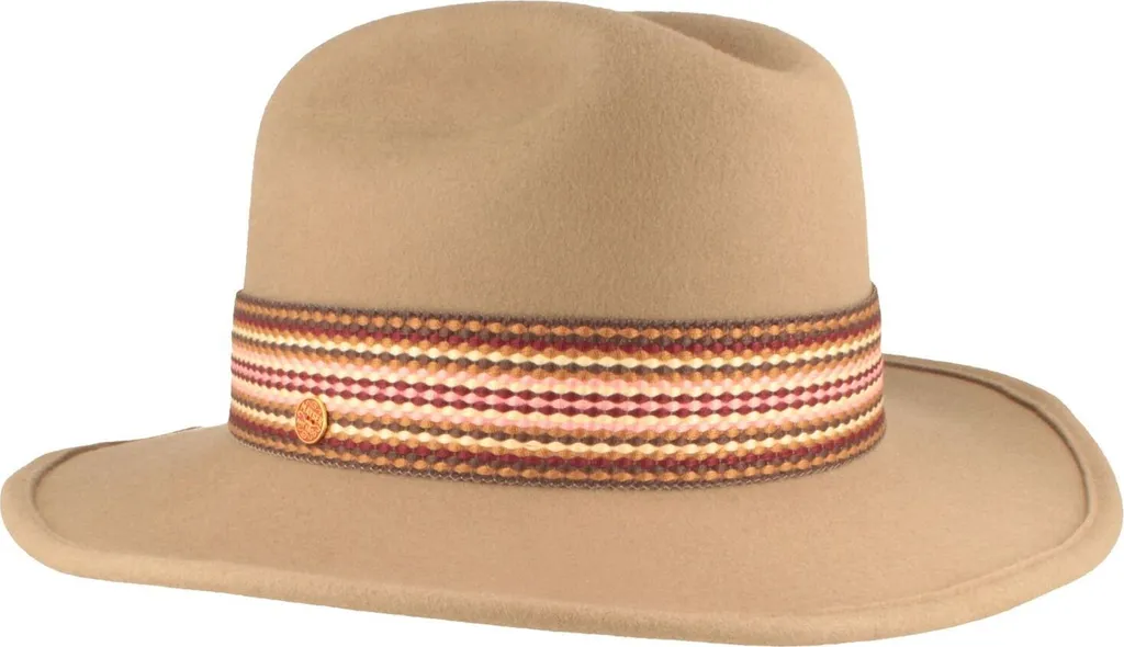Chapeau de cowboy Mayser feutre de laine : confort durable et style unique