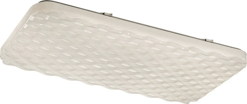 Éclairage LED Plafonnier 36W Rectangulaire Eldrick fini les Zones Sombres