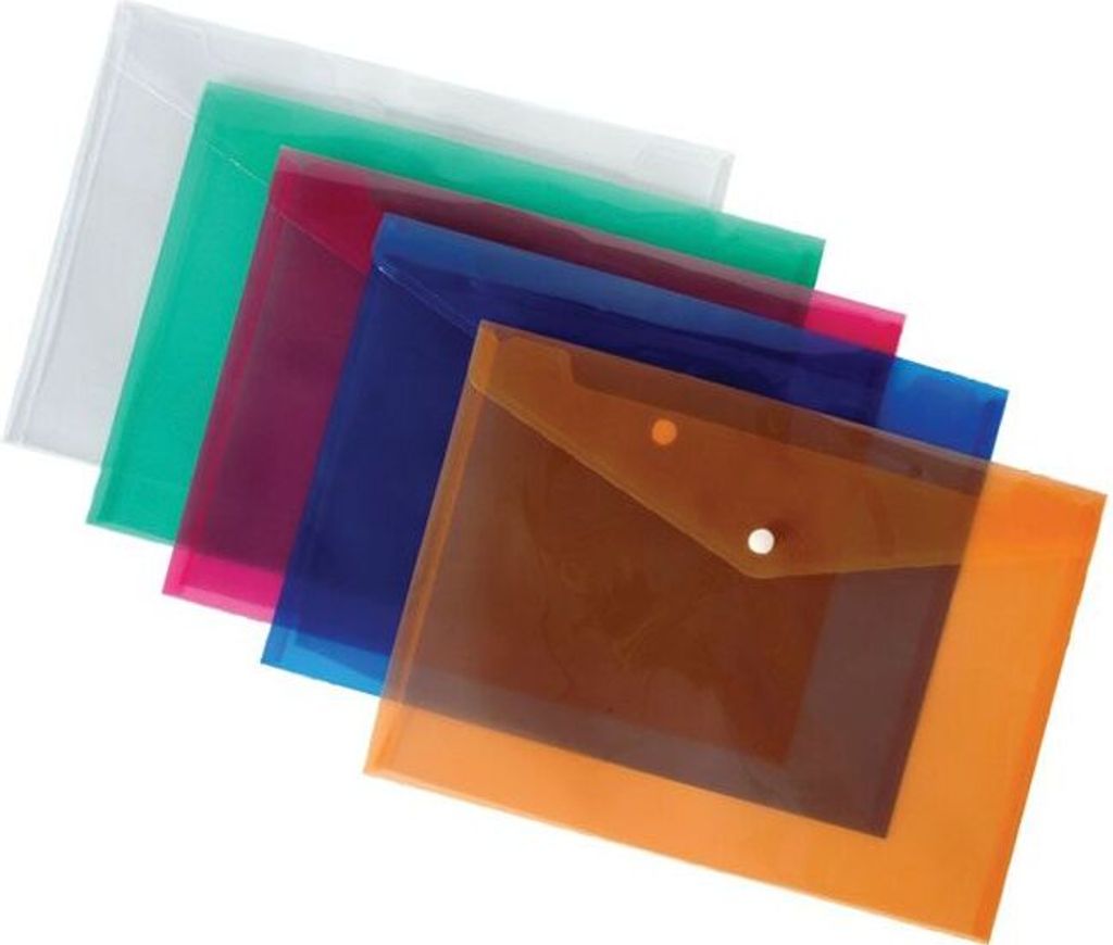 Aktentasche, A4 quer, transparent Q-CONNECT KF01244 Produktbild 