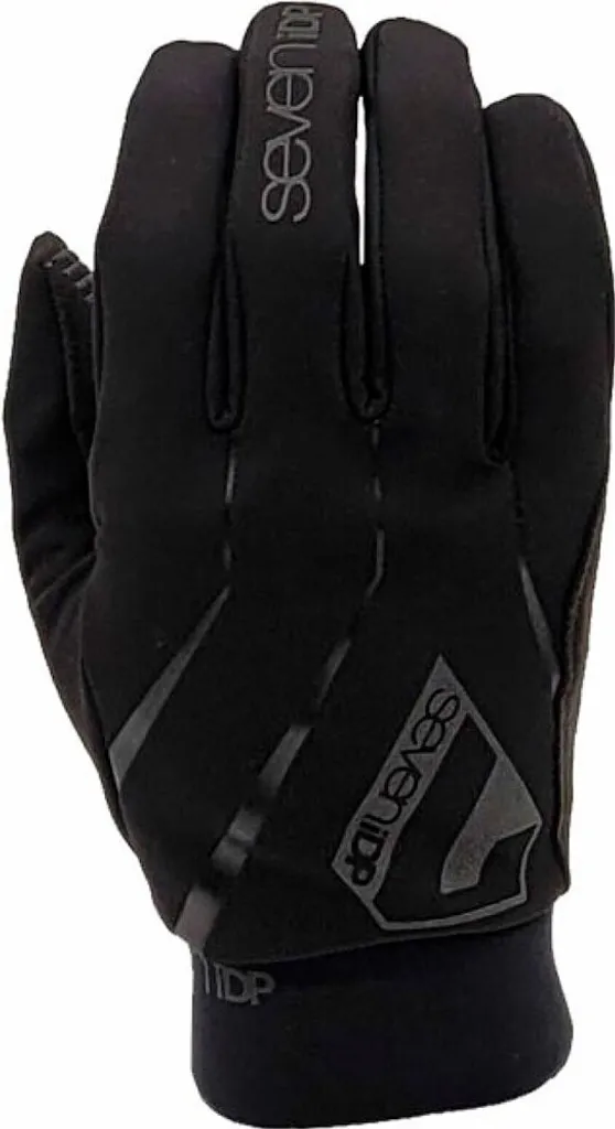 7idp Chill Gants VTT Thermiques Noir S - Paume Grip et Confort Homme