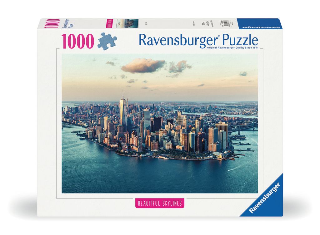 Ravensburger 12000017, 1000 szt., Miast Zdjęcie produktu 