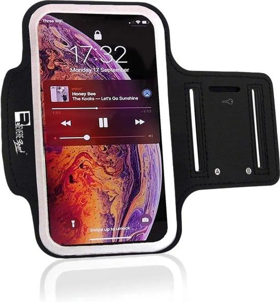 Bracelet de sport pour smartphone - Support jogging et marche ajustable