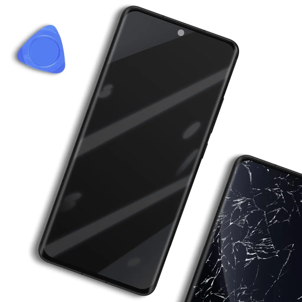 Bloc Écran Complet Xiaomi 12 Pro avec Boîtier Gris - Afficheur LCD