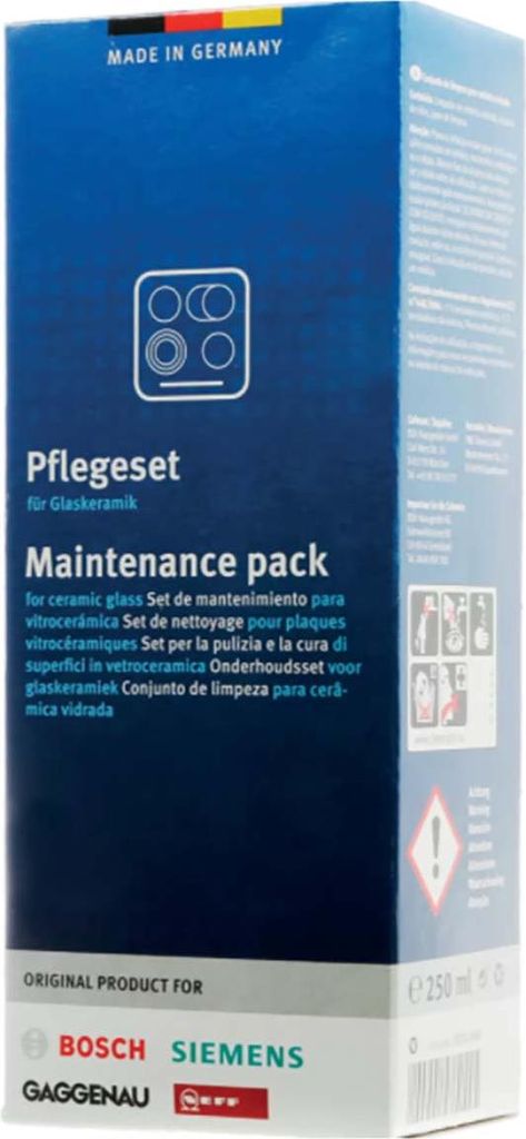 Nettoyant pour plans de cuisson en vitrocéramique Bosch Image du produit 