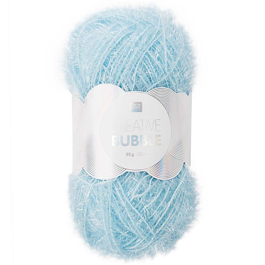 Rico Design Creative Bubble, Blau, 90 m, 50 g Produktbild 