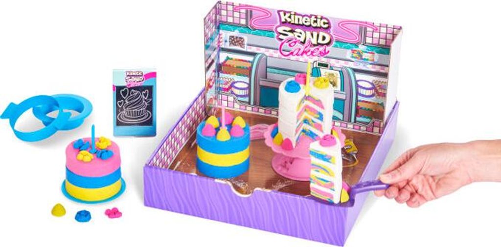 Kinetic Sand Regenbogen Bäckerei Set, Kinetischer Sand für Produktbild 
