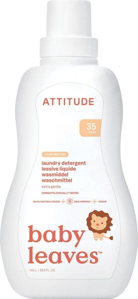 Detersivo per Bambini - Pear Nectar baby leaves ATTITUDE Immagine del prodotto 
