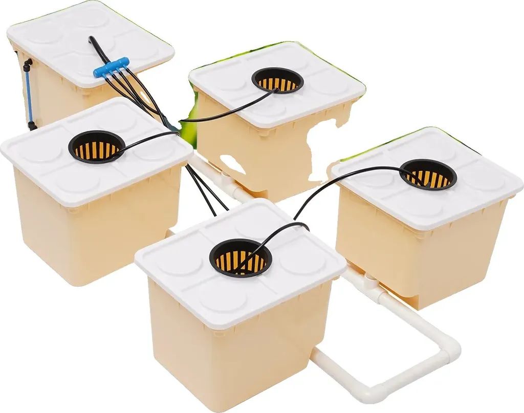 Pot de culture hydroponique 11L et pompe silencieuse 4W kit de jardin